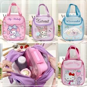 Sanrio Hello Kitty- Insulated Lunch Bag for kids
